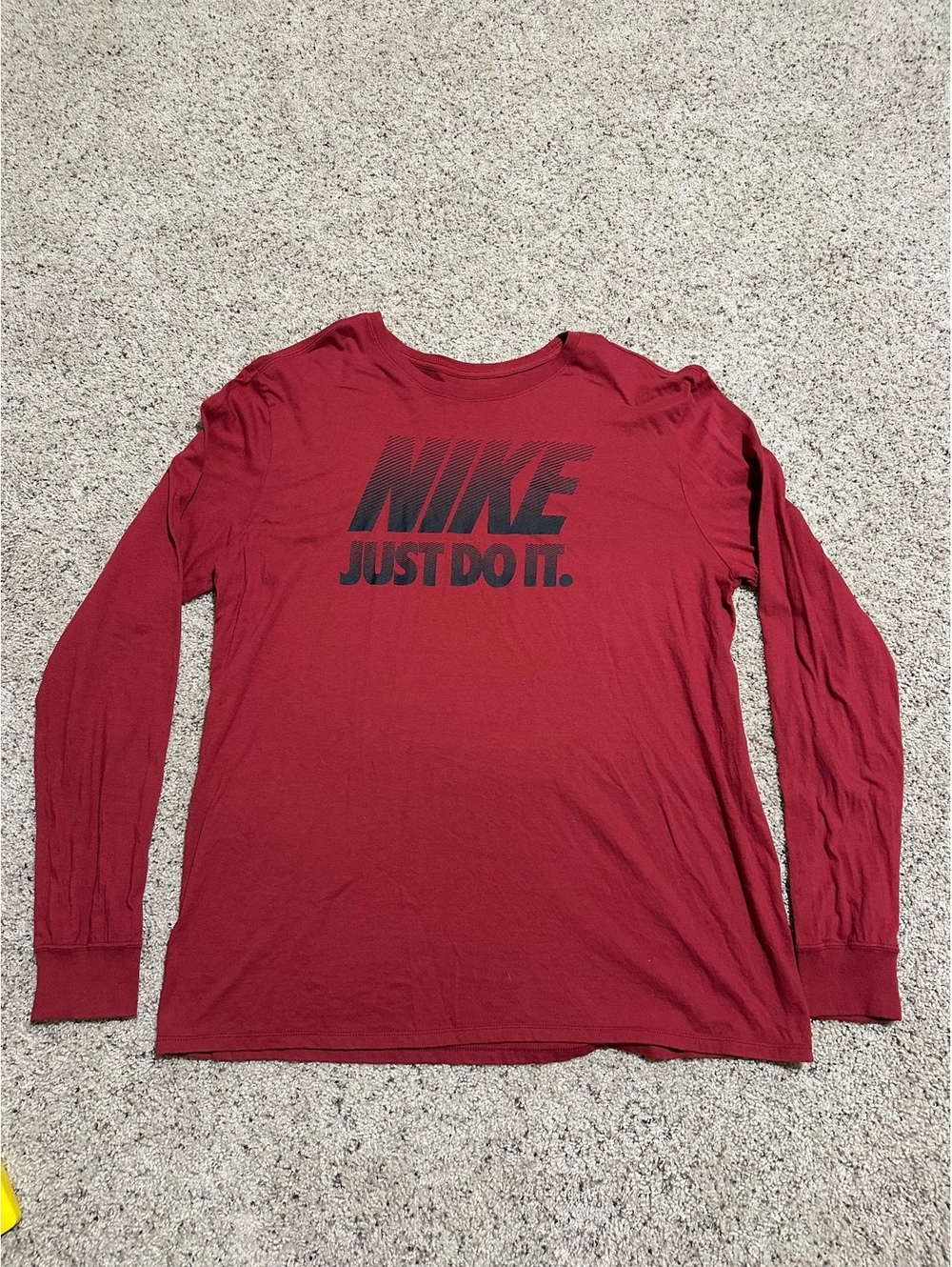 Nike The Nike Tee Long Sleeve Shirt XL Red
